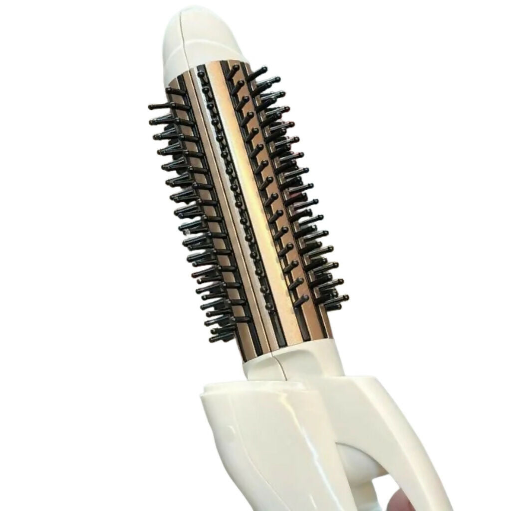 RB-8310 Folding Hair Styler, 2-in-1 Roller & Straightener, for Women