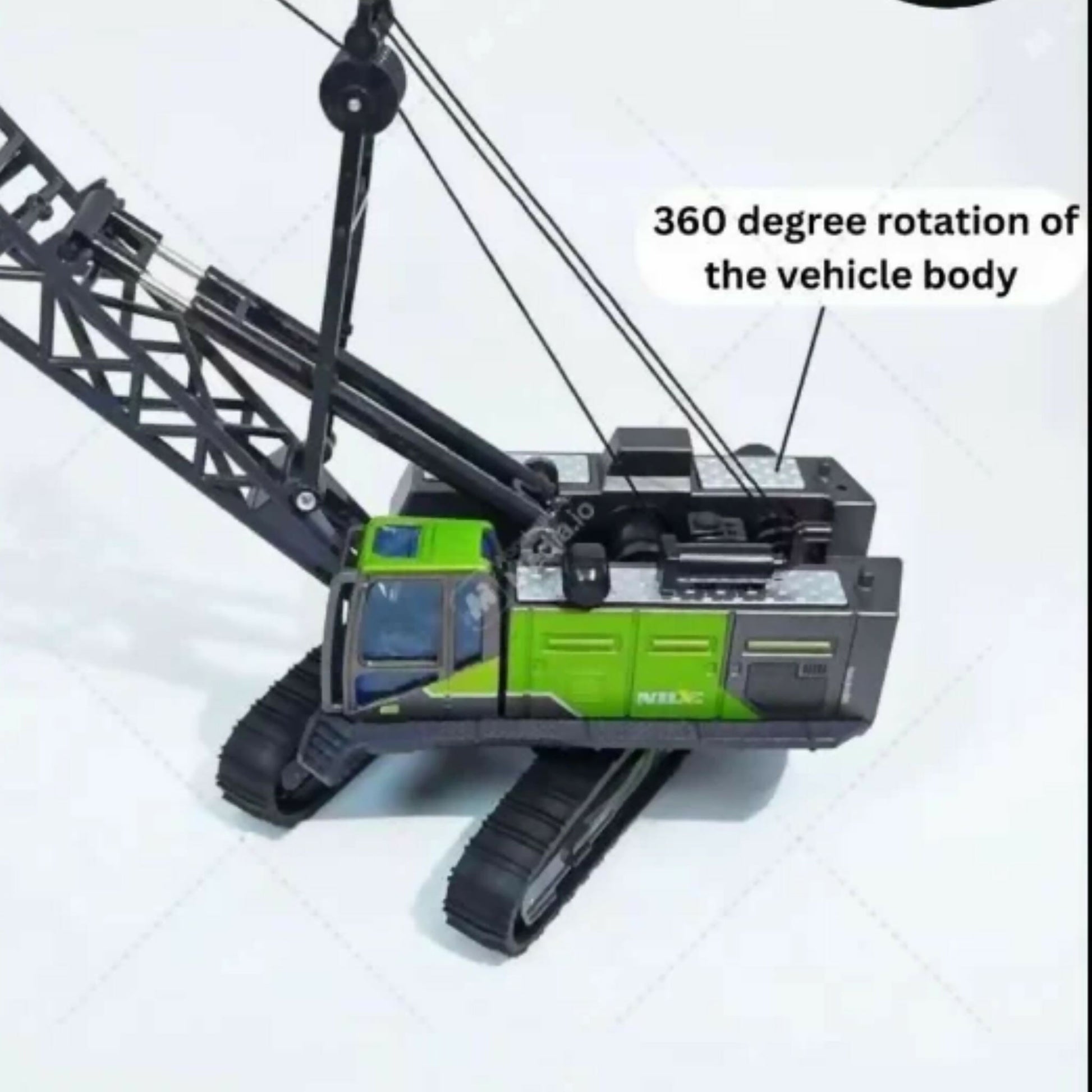 Metal Diecast Crane Toy