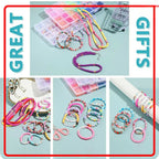 Kitty & Flower Beads Set, for Kids & DIY Crafting