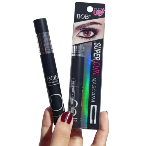 Super Curl Waterproof Mascara, Long-Lasting & Smudge-Proof, for Girls