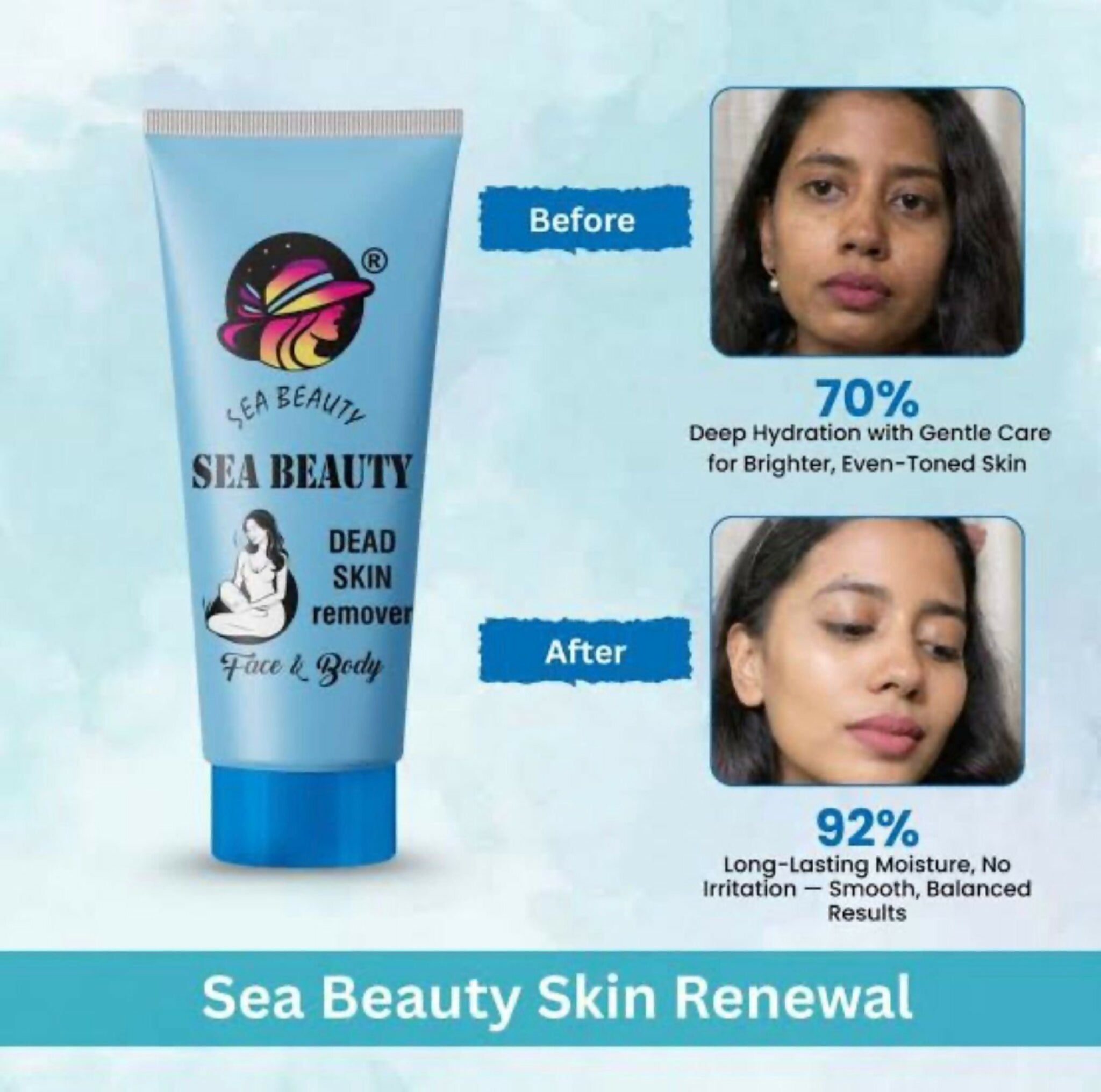 Sea Beauty Dead Skin Remover for Face & Body