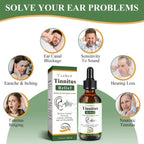 Yuaben Tinnitus Relief Drops | Healthy Hearing Support System | Ear Care Drops for Ringing, Buzzing & Ear Wellness | 60ml Tinnitus Relief Drops