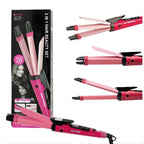2-in-1 Hair Styler, Straightener & Curler, Quick Heat, for All Hair Types