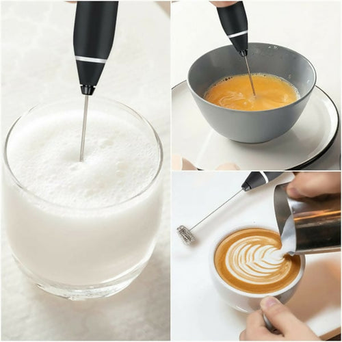 2 In 1 Electric Coffee Beater - Milk Frother And Egg Whisk - USB Electric Rechargeable Kitchen Tool For Versatile Mixing And Frothing