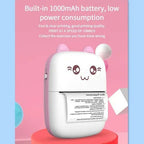 Mini Portable Pocket Thermal Printer – Wireless Receipt & Photo Printer (Random Color)