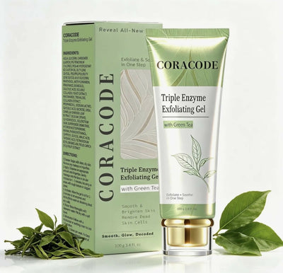 Coracode Triple Enzyme Exfoliating Gel (100g)