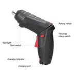 Make repairs faster and easier with the Premium Quality 47-in-1 Rechargeable Electric Screwdriver Set. Designed for professionals and DIY enthusiasts, this cordless screwdriver features a rechargeable battery and a complete set of 47 accessories to handle