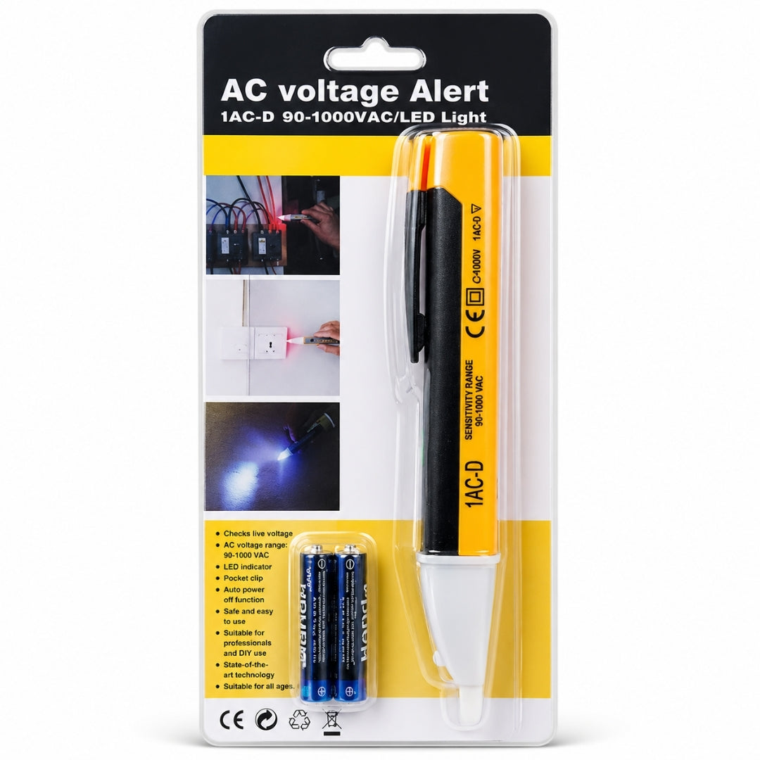 Non Contact AC Voltage Tester Pen 90 to 1000V Circuit Detector