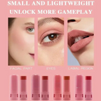 High-Pigment Matte Blush Stick – Long-Lasting, Water-Resistant & Blendable Contour Balm – Random Shades – Pack Of 02