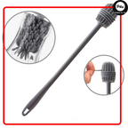 Silicone Bottle & Glass Cleaning Brush, soft silicone bristles, for home & travel