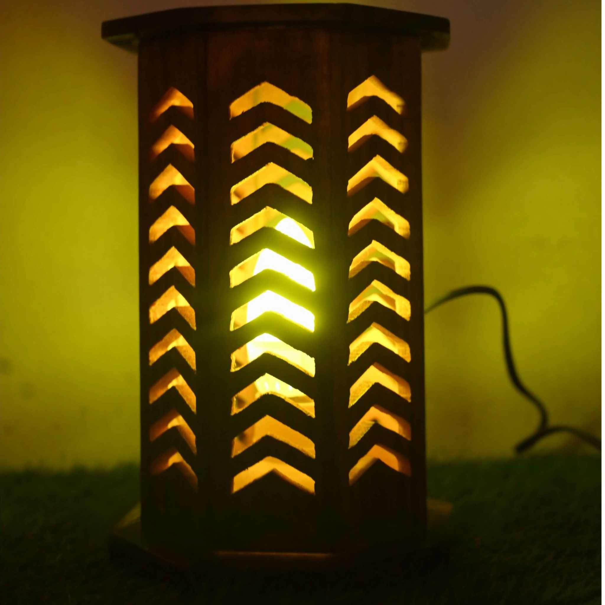 Wooden Table Lamp