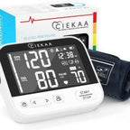 CIEKAA Blood Pressure Monitor | Automatic Digital BP Machine | Home Use with Cuff 22–42 cm & Memory