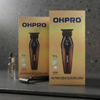 OHPRO OP-112 Cordless Hair Trimmer is a rechargeable grooming tool designed for convenient hair and beard trimming. Its lightweight cordless design offers comfortable handling, making it suitable for home use, travel, and everyday personal care.