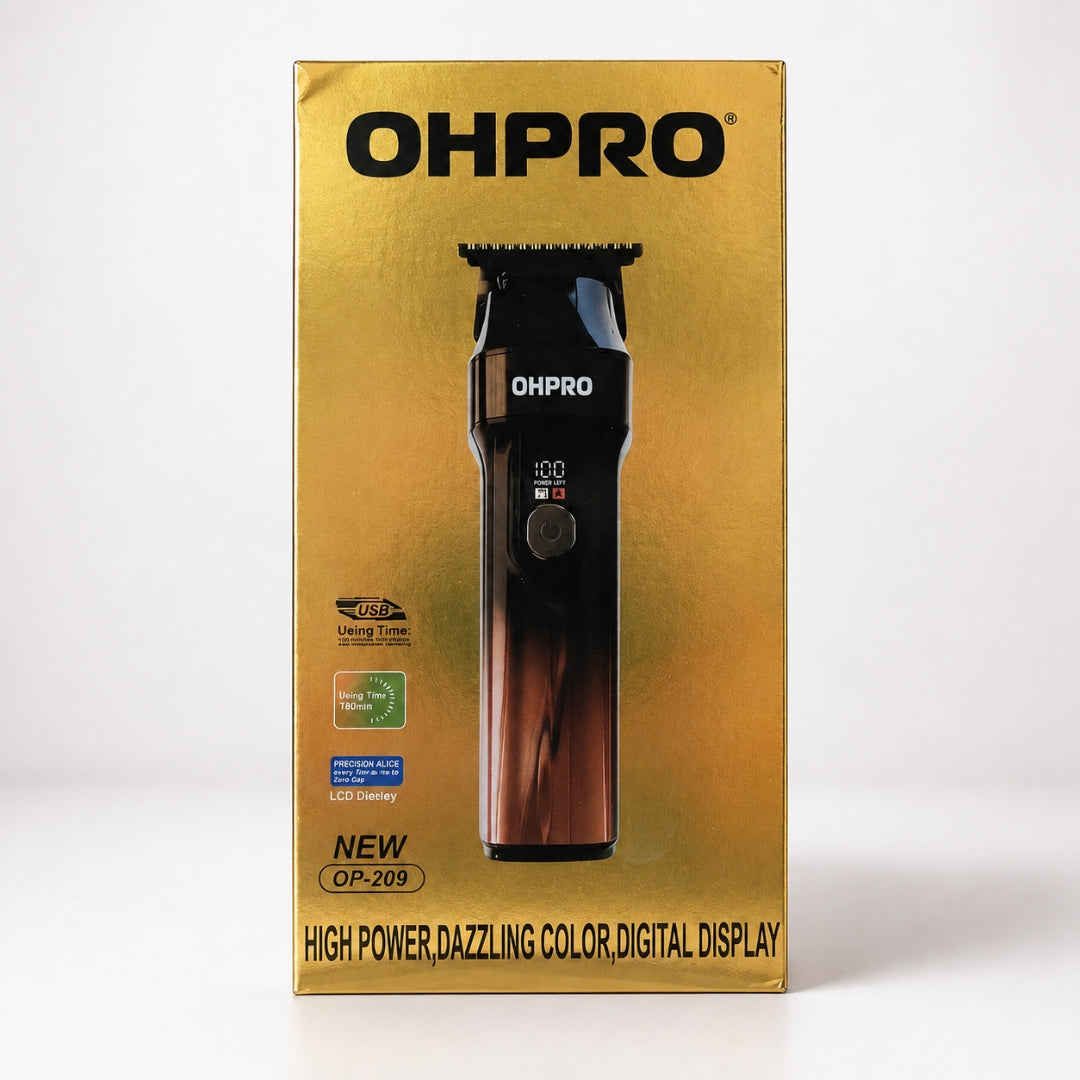 OHPRO OP-T250 Rechargeable Shaver for Men
