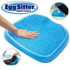 Non-Slip Egg Sitter Gel Seat Cushion – Soft Honeycomb Seat Pad for Car & Office Chairs