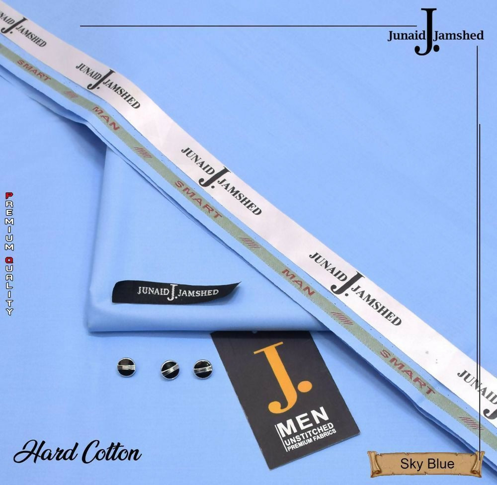 Men’s Unstitched Cotton Plain Suit