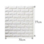 Waterproof Wall Sheet 70×77cm – Self-Adhesive Wallpaper for Room & Office Décor