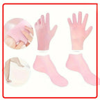 Silicone Moisturizing Socks Set for Dry Cracked Heels and Feets