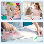 Teflon Iron Cover Protector | Non Stick Garments Care Cover For Iron | Heat Resistant Ironing Shoe for Clothes Protection – Premium Quality