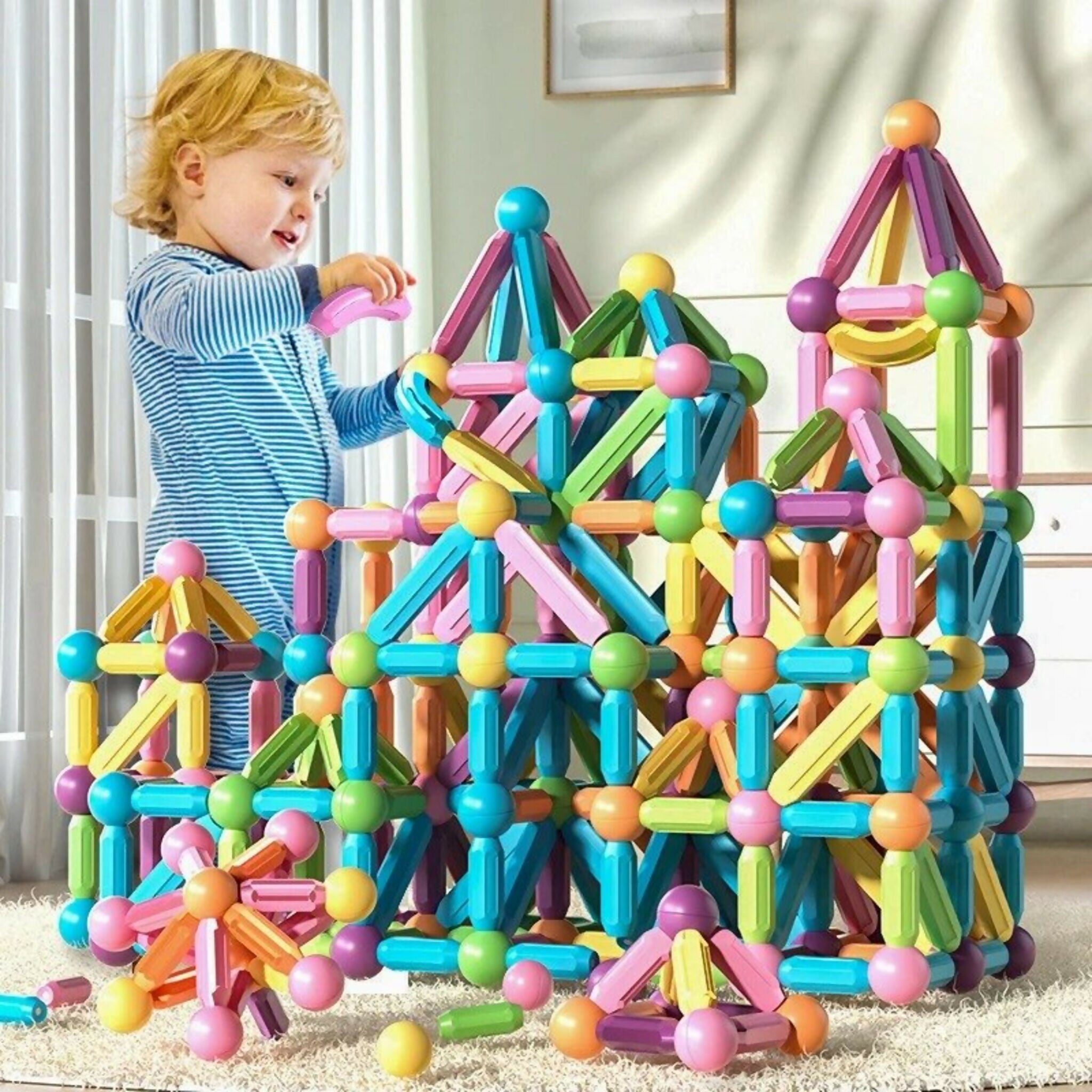 25 pcs Magnetic Blocks Toy for Kids