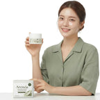 Arencia Fresh Green Rice Mochi Cleanser | Low pH Facial Cleanser with Rice Powder & Green Tea | Hydrating Deep Cleansing | 120g
