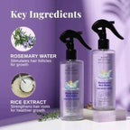 Bare Anatomy Rosemary & Rice Water Hair Growth Spray – 200ml | Strengthen & Thicken Hair