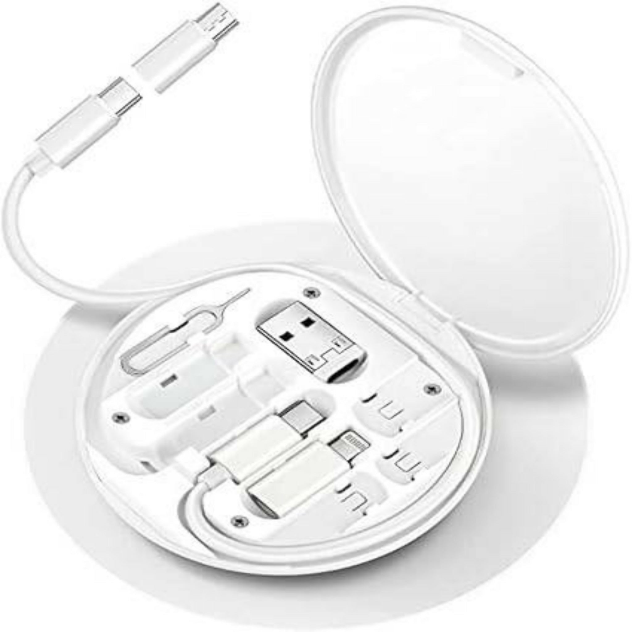 Multifunctional 60W Fast Charging Data Cable Set for Android & iPhone – Random Color
