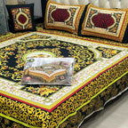 3 D PANAL BEDSHEET CRYSTAL COTTON