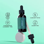 yu450/35Markaway Stretch Mark Serum is a powerful herbal blend designed to reduce the appearance of stretch marks, scars, and uneven skin texture. Enriched with aloe vera, rose pulp, rosehip oil, and hyaluronic acid, it deeply hydrates and nourishes the s
