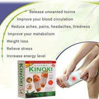 Kiyome Kinoki Detox Foot Pads | Pain-Free Cleansing Pads for Toxin Removal, Stress Relief & Improved Vital Organ Function | Red & Blueberry Variants (Random Variant)
