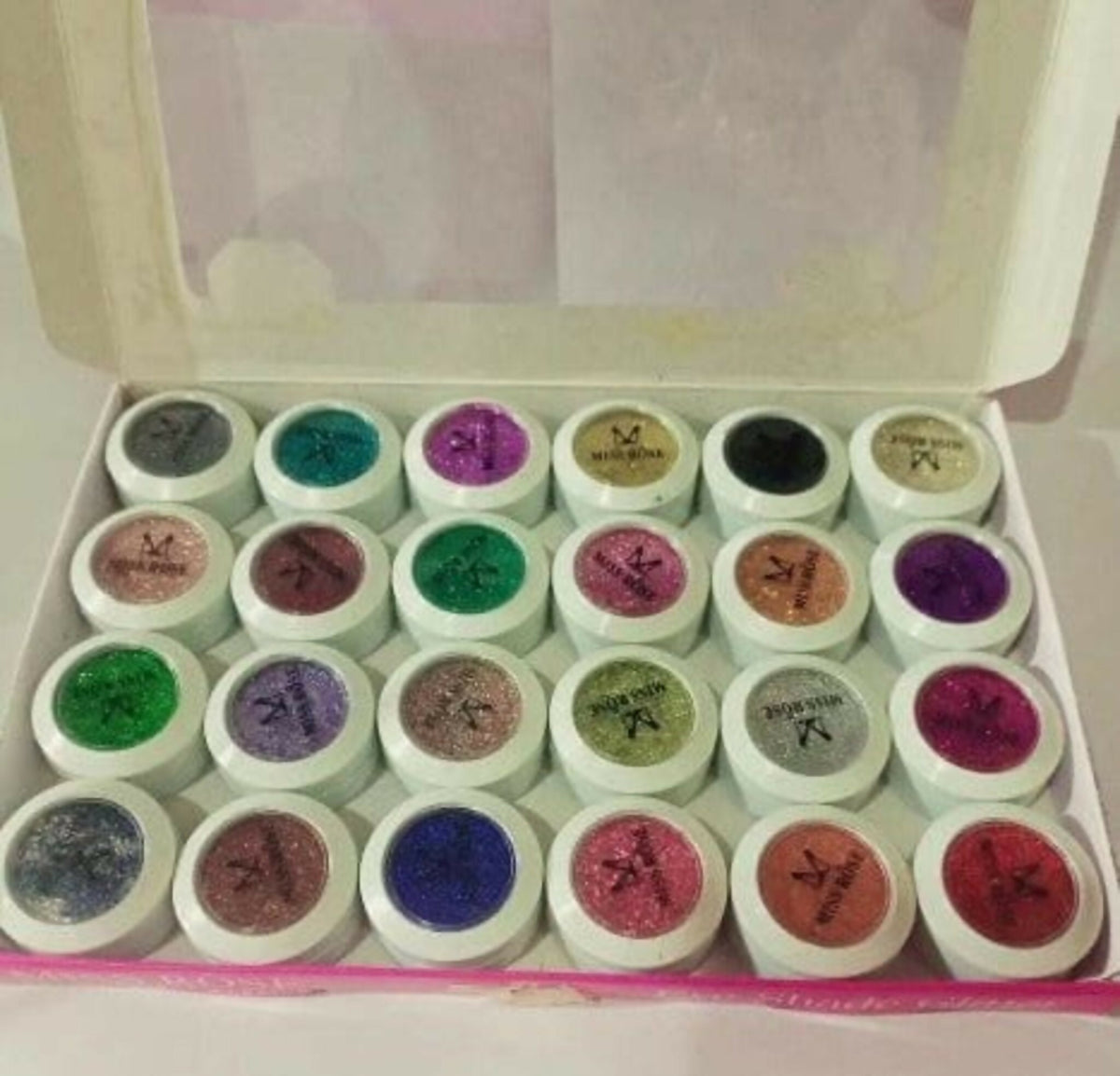 Shimmer Glitter Eyeshadow Glitter Powder Set Face & Eye high Pigmented