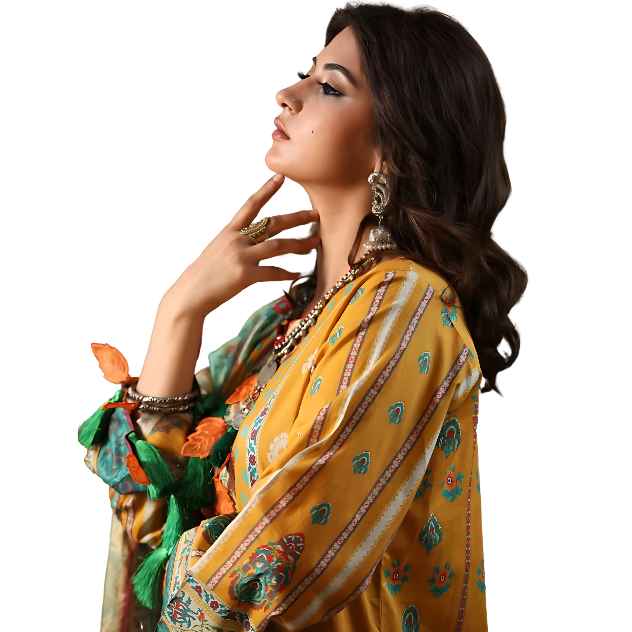 Unstitched Lawn Suit