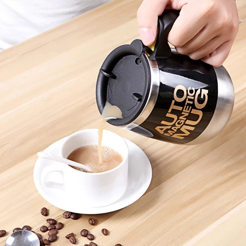 Mixing Cup, Battery Operated with Stainless Steel Insulated Design