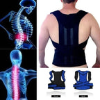 Back Pain Relief Posture Corrector Belt | Adjustable Support for Spine, Shoulder & Lumbar Alignment | XXXL, XXL, XL, Large