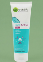 Garnier 3-in-1 Pure Active Face Wash 100ml