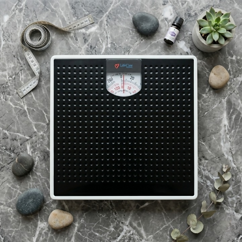 Life Care Medical Mechanical Personal Scale For Body Weight Tracking | 120kg Capacity