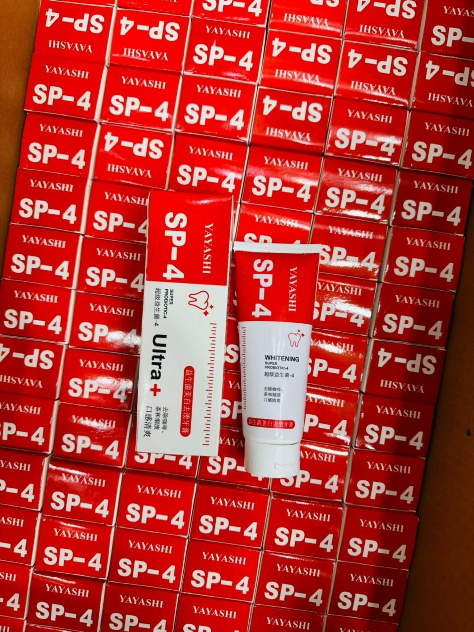Yayashi SP-4 Ultra Whitening Toothpaste 150ml – Probiotic Stain Remover for Bright, Healthy Teeth