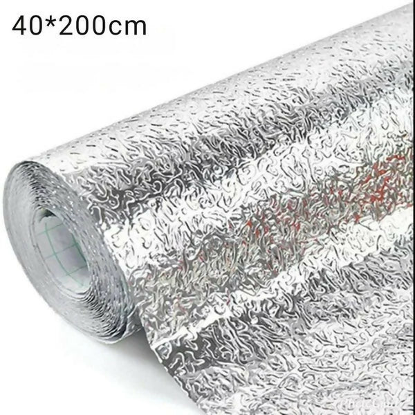 Silver Foil | Marble Sheet Sticker 40x200cm | Waterproof Self-Adhesive PVC Wallpaper for Furniture WallsSilver Foil | Marble Sheet Sticker 40x200cm | Waterproof Self-Adhesive PVC Wallpaper for Furniture Walls