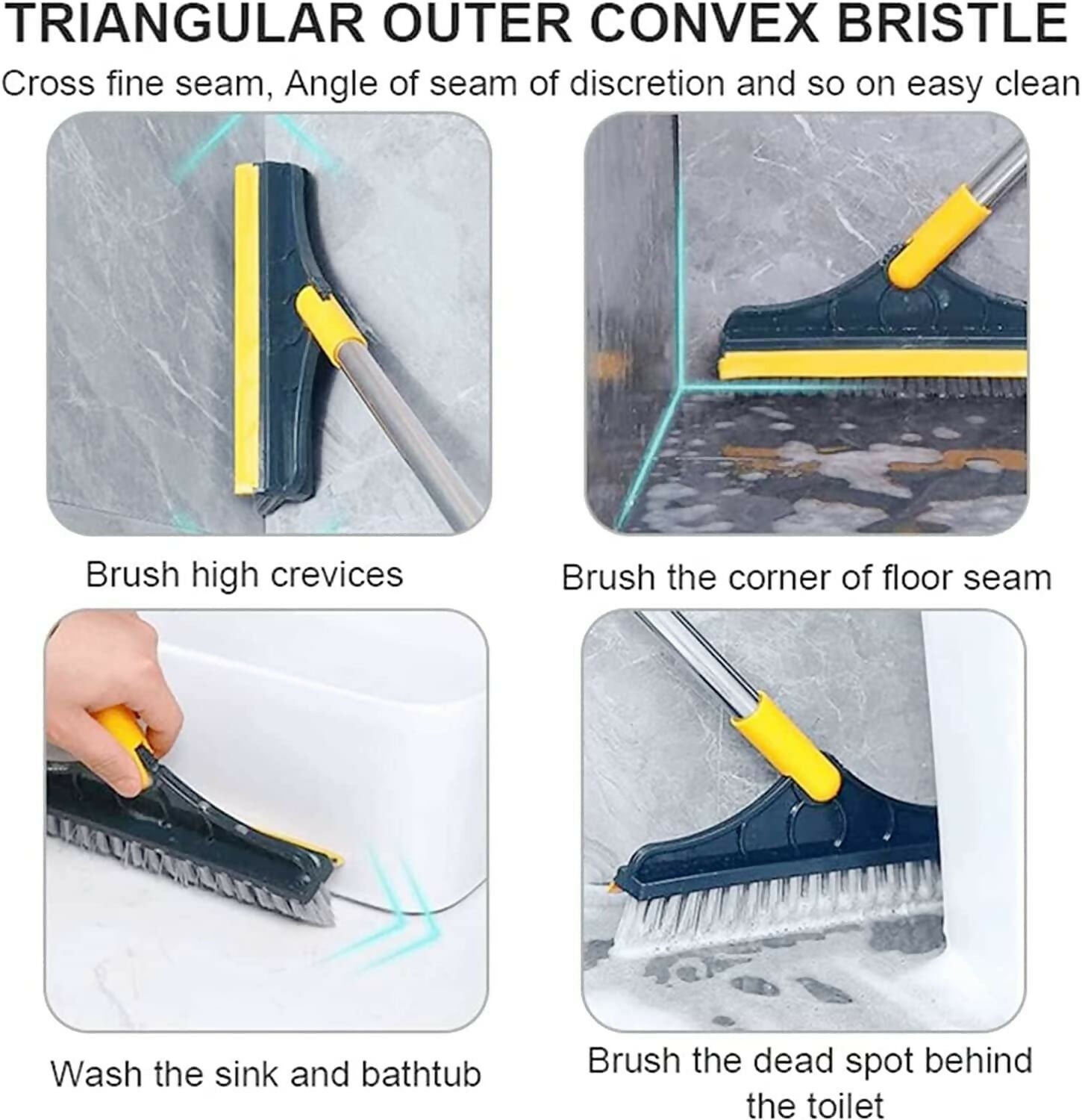2 In 1 Floor Cleaning Brush