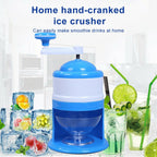 Manual Ice Crushing Shaver Maker Machine Gola Ganda Household Ice Crusher For Refreshing Summer Treats