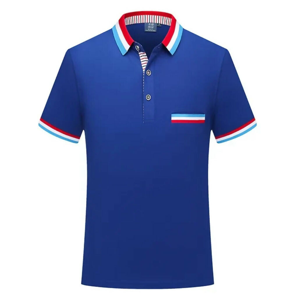 Premium Cotton Polo Shirt, Breathable Long-Staple Fabric, forUnisex