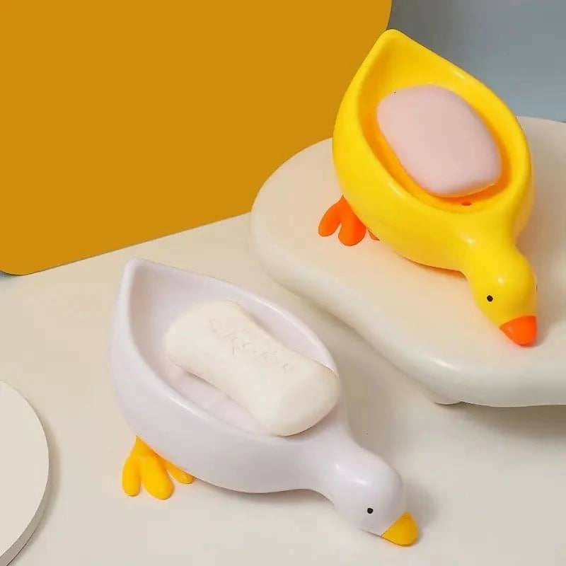 1 Pc Duck Soap Holder, Cute Soap Drying Rack
