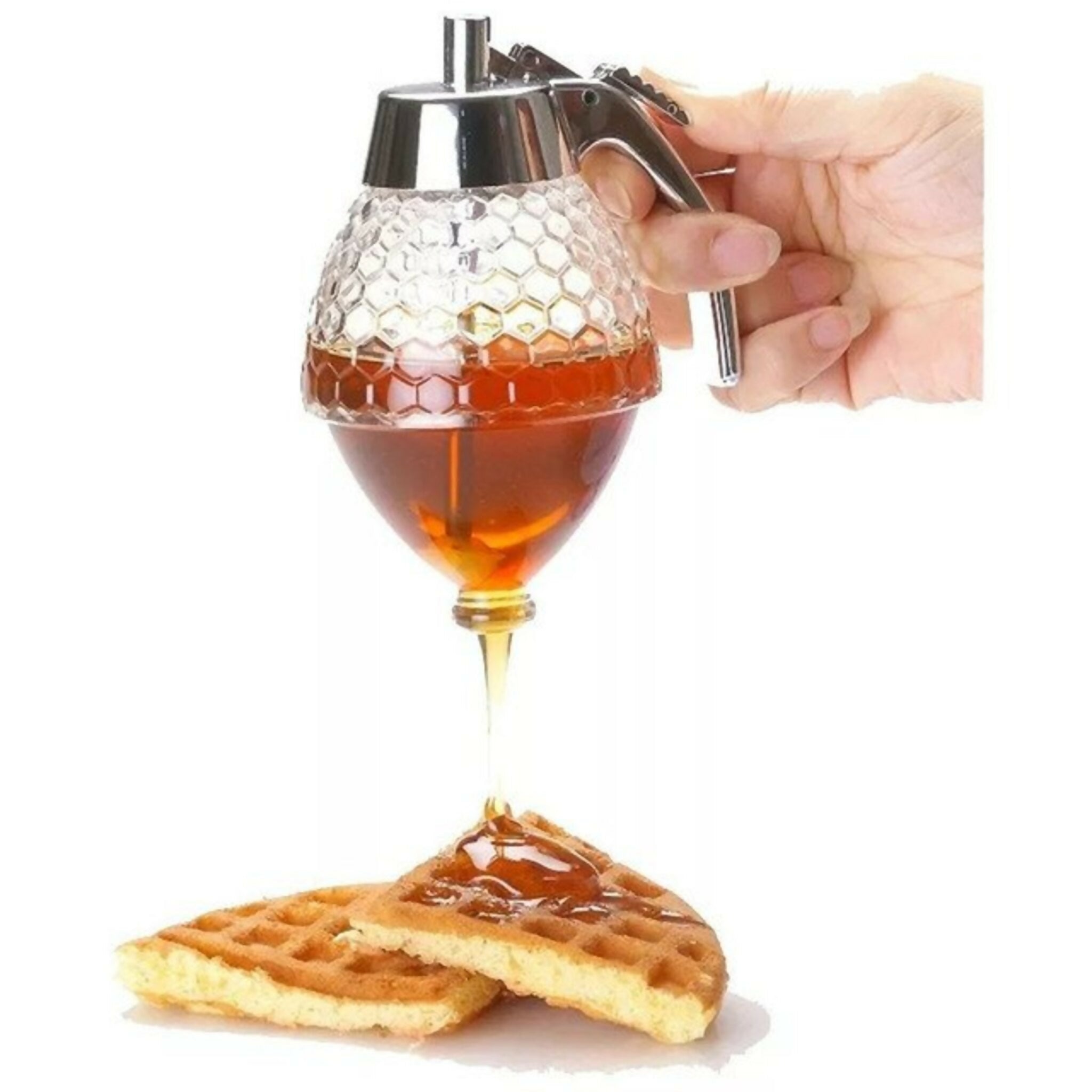 Honey Dispenser Juice Syrup Pot