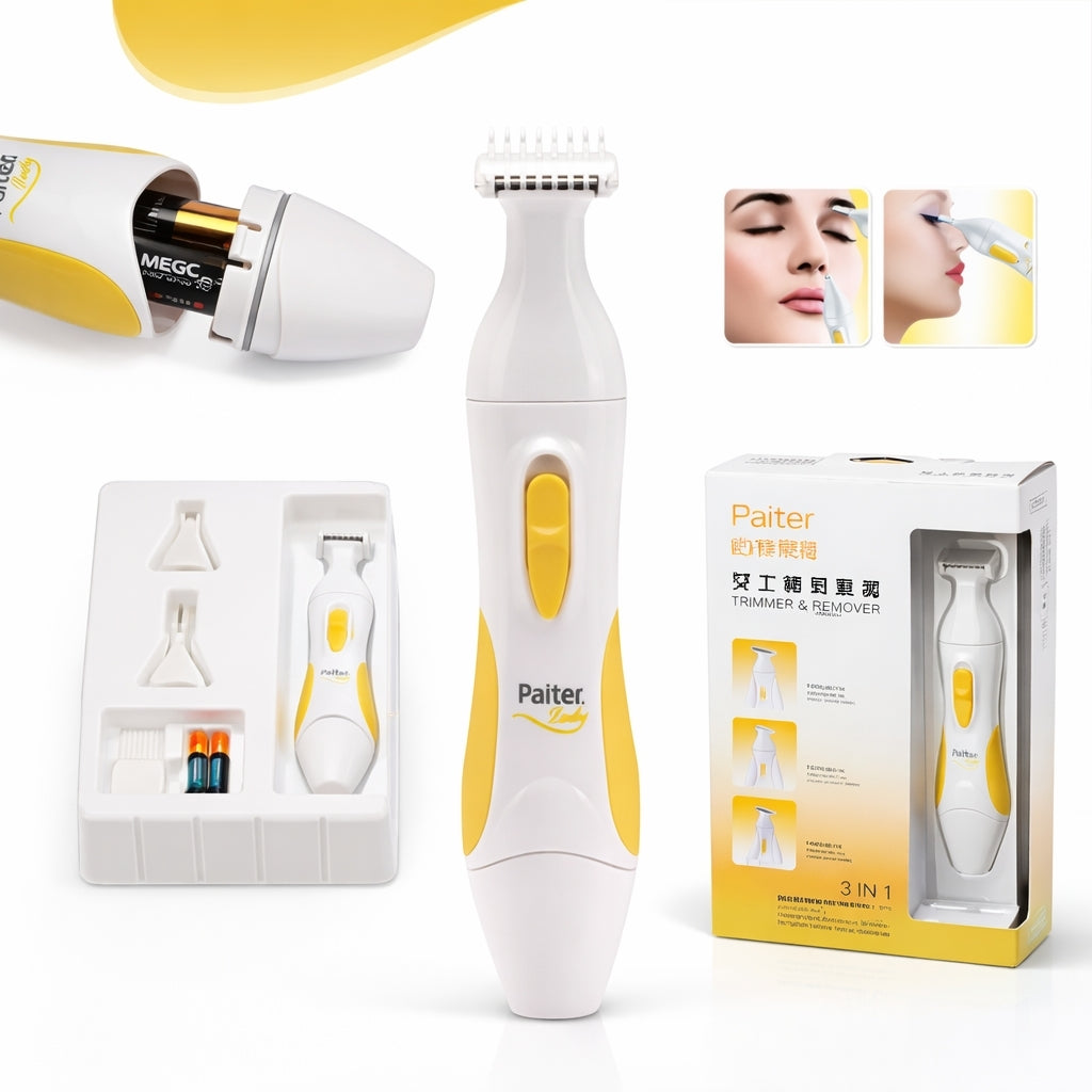 Paiter, Electric Lady Shaver with Trimmer and Epilator