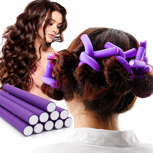 Papilotten Hair Rollers Set Lightweight Foam Curlers for All Hair Types