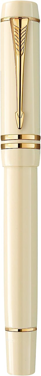Parker Duofold White Ivorine International Rollerball pen