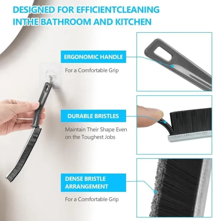 Multi-Purpose Gap Cleaning Tool for Kitchen, Bathroom, Tiles & Window Tracks