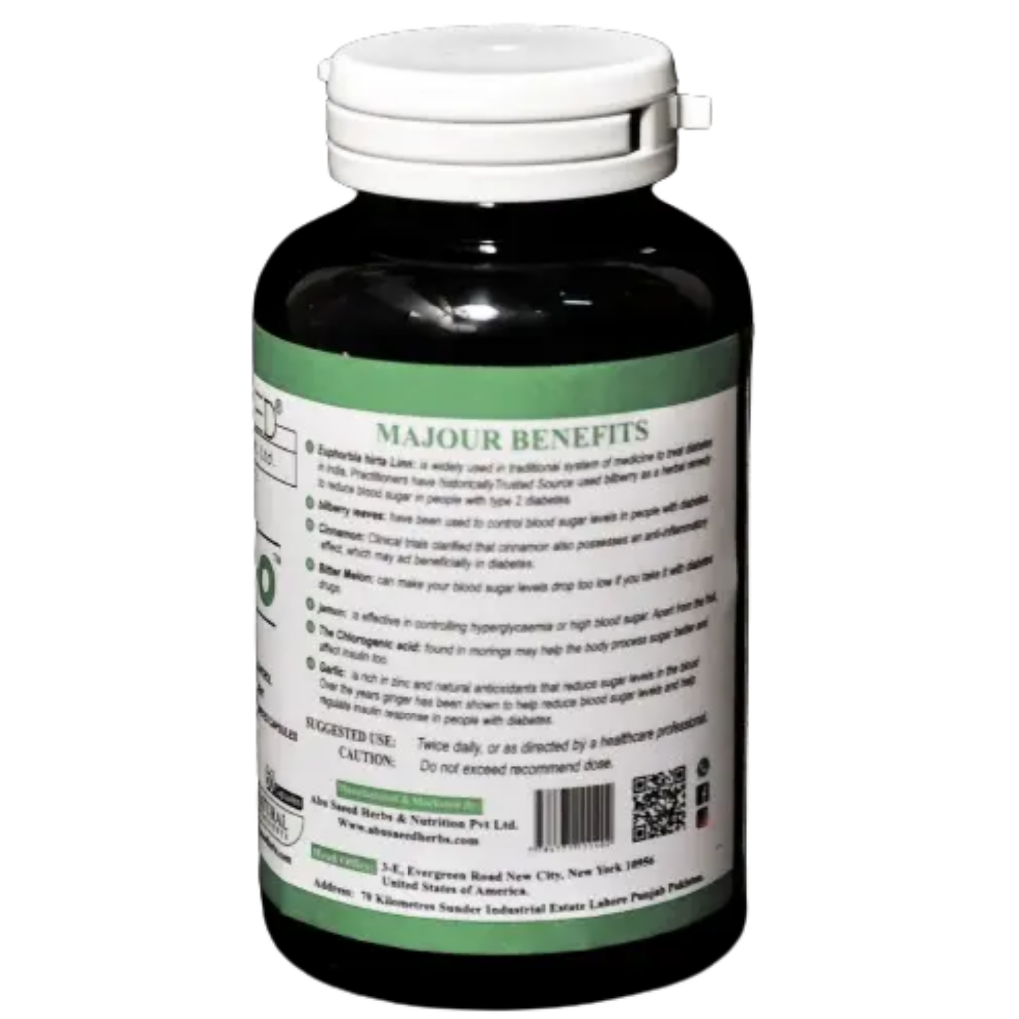 Green Diabex-O, Natural Supplements, for Blood Sugar Control & Diabetes Management