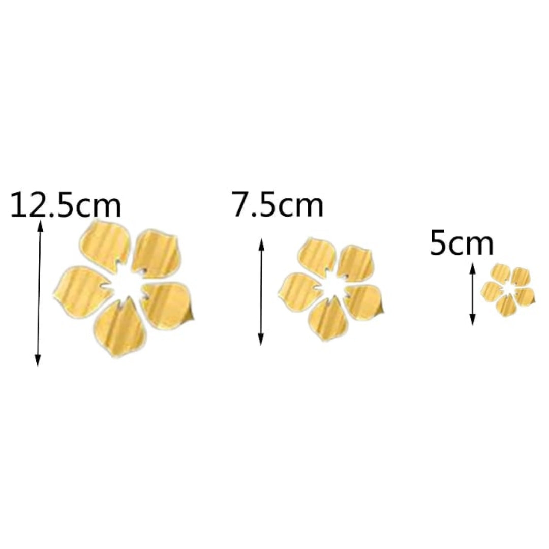 Peel-and-stick mirror stickers