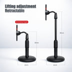 Phone Stand, Adjustable Desktop Mobile Telescopic Phone Holder
